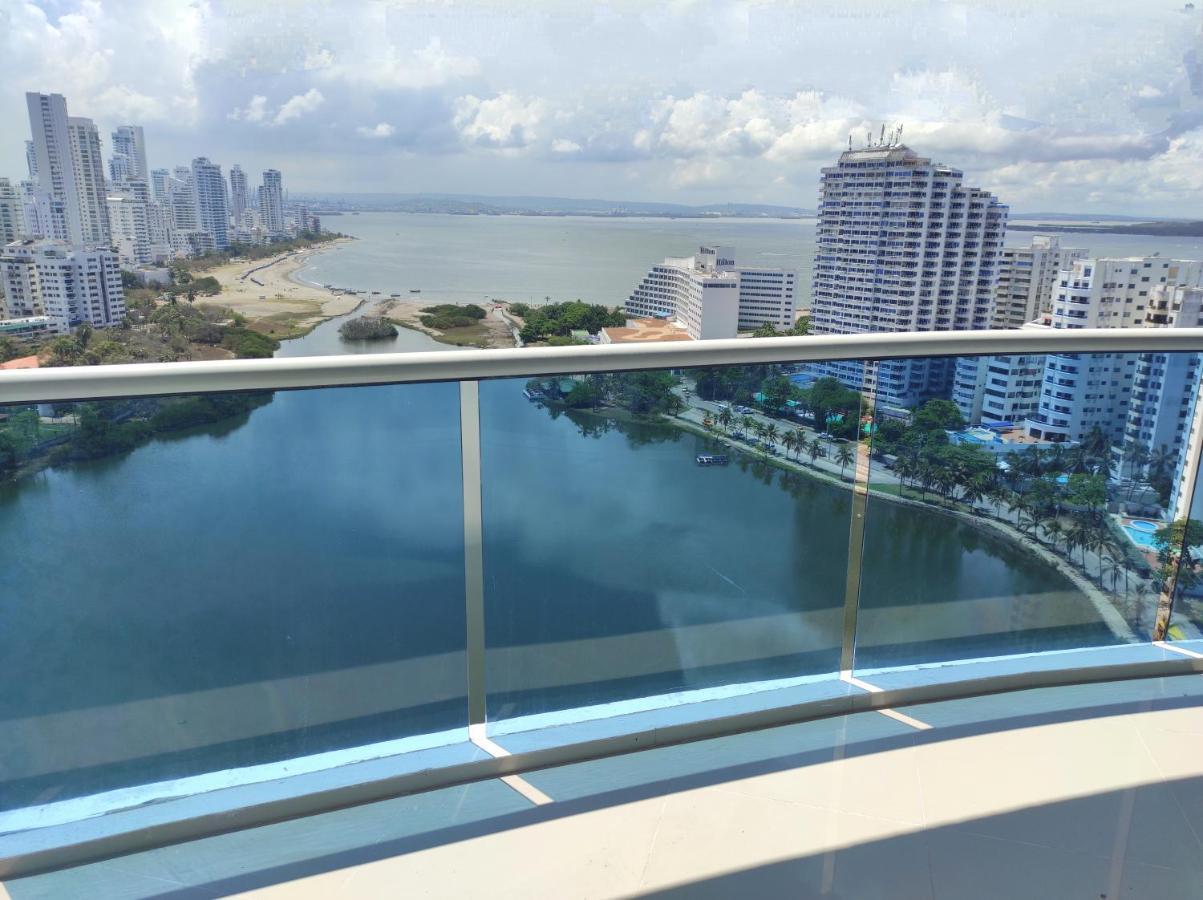Apartamento De Lujo Con Vista Al Mar - Excelente Ubicacion Cartagena المظهر الخارجي الصورة