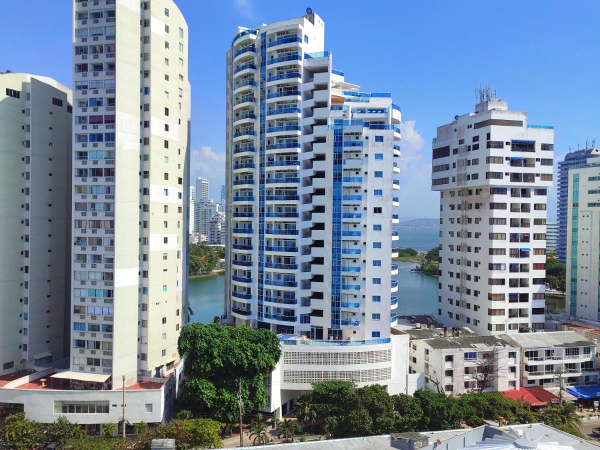 Apartamento De Lujo Con Vista Al Mar - Excelente Ubicacion Cartagena المظهر الخارجي الصورة
