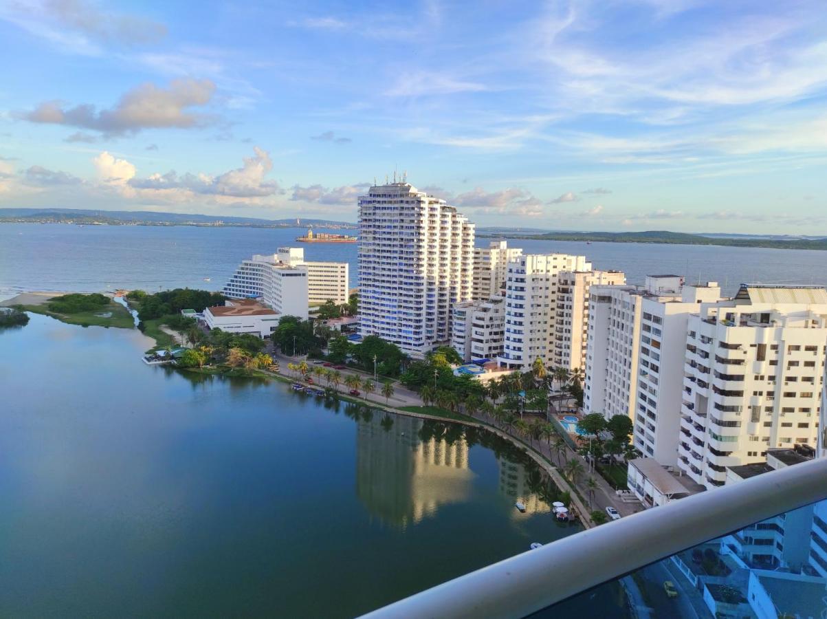 Apartamento De Lujo Con Vista Al Mar - Excelente Ubicacion Cartagena المظهر الخارجي الصورة